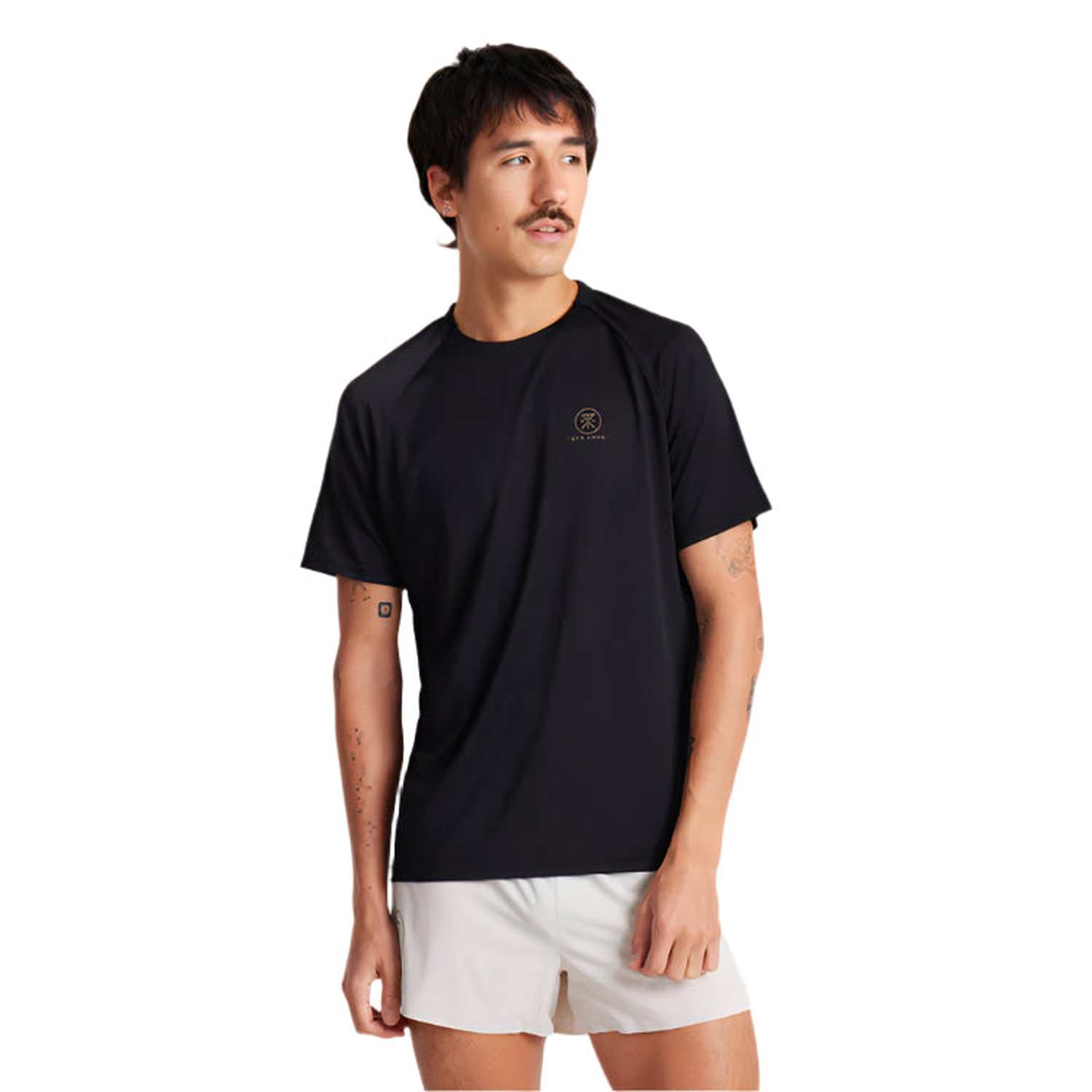 Roark 01. MENS APPAREL - MENS SS SHIRTS - MENS SS ACTIVE Men's Alta Elite Short Sleeve Tee BLK BLACK