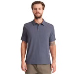 Roark 01. MENS APPAREL - MENS SS SHIRTS - MENS SS POLO Men's Bless Up Breathable Stretch Polo Shirt SLT SLATE