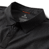 Roark 01. MENS APPAREL - MENS SS SHIRTS - MENS SS POLO Men's Bless Up Breathable Stretch Polo Shirt BLK BLACK