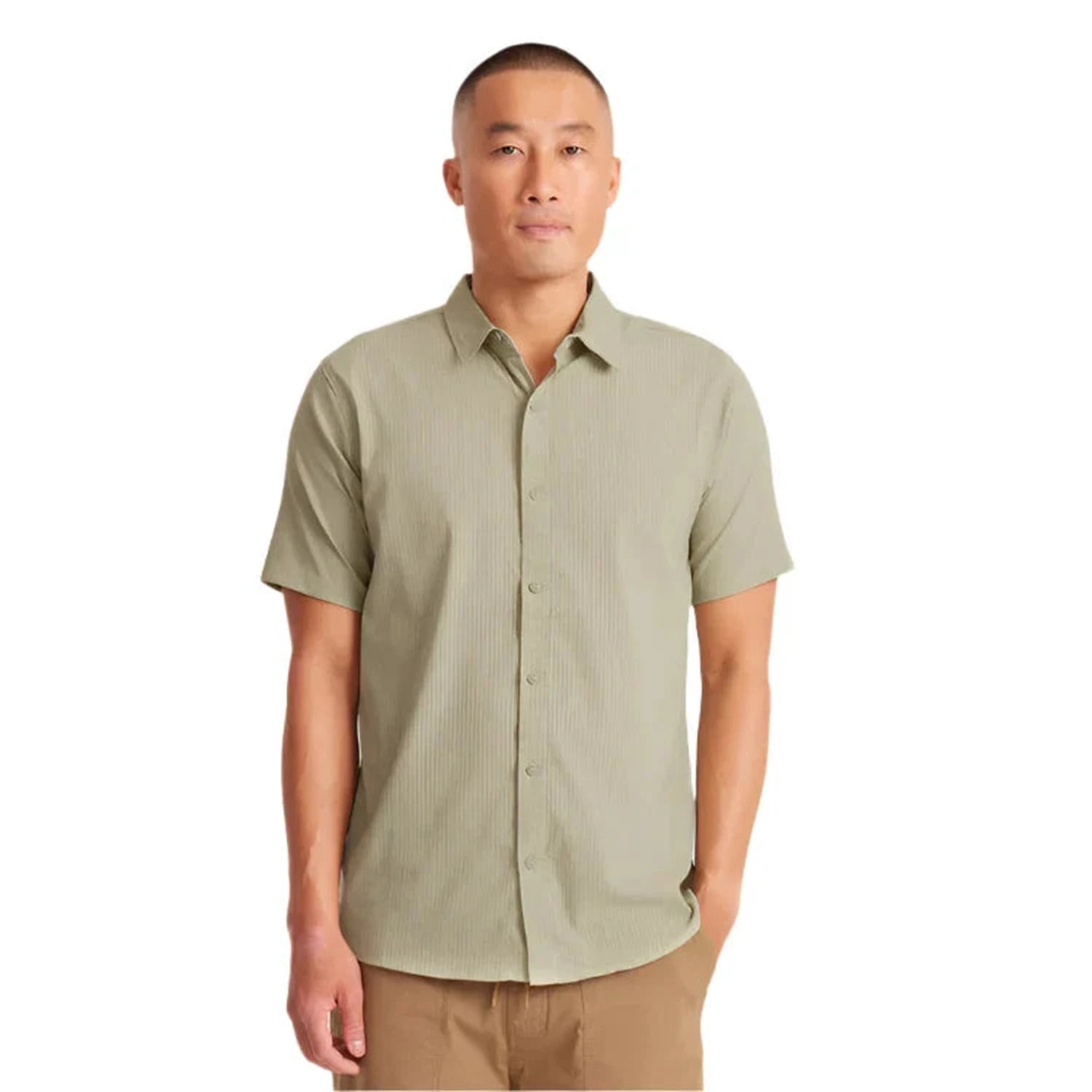 Roark 01. MENS APPAREL - MENS SS SHIRTS - MENS SS BUTTON UP Men's Bless Up Breathable Stretch Shirt SAG2 SAGE 2