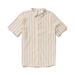 Roark 01. MENS APPAREL - MENS SS SHIRTS - MENS SS BUTTON UP Men's Bless Up Breathable Stretch Shirt SRB STRIPE BONE