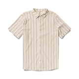 Roark 01. MENS APPAREL - MENS SS SHIRTS - MENS SS BUTTON UP Men's Bless Up Breathable Stretch Shirt SRB STRIPE BONE