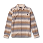 Roark 01. MENS APPAREL - MENS LS SHIRTS - MENS LS BUTTON UP Men's Crossroads Organic Cotton Flannel SRB STRIPE BONE