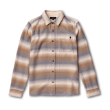 Roark 01. MENS APPAREL - MENS LS SHIRTS - MENS LS BUTTON UP Men's Crossroads Organic Cotton Flannel SRB STRIPE BONE