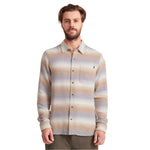 Roark 01. MENS APPAREL - MENS LS SHIRTS - MENS LS BUTTON UP Men's Crossroads Organic Cotton Flannel SRB STRIPE BONE