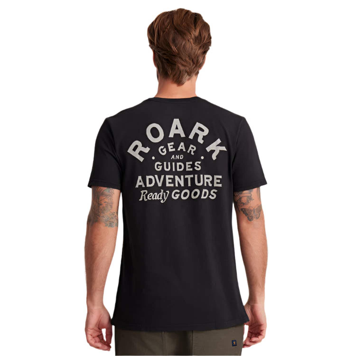 Roark 01. MENS APPAREL - MENS T-SHIRTS - MENS T-SHIRT SS Men's Gear & Guides Premium Tee BLK BLACK