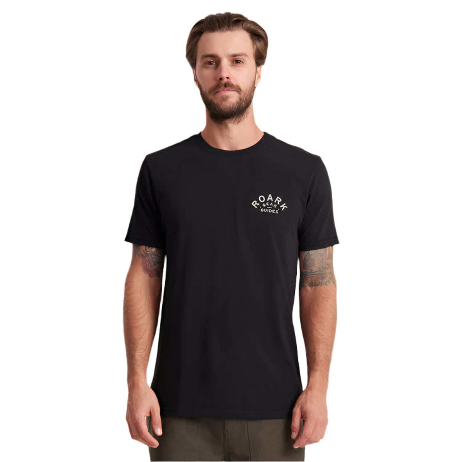 Roark 01. MENS APPAREL - MENS T-SHIRTS - MENS T-SHIRT SS Men's Gear & Guides Premium Tee BLK BLACK