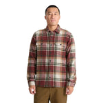 Roark 01. MENS APPAREL - MENS LS SHIRTS - MENS LS BUTTON UP Men's Nordsman Long Sleeve Flannel SNA SANGRIA