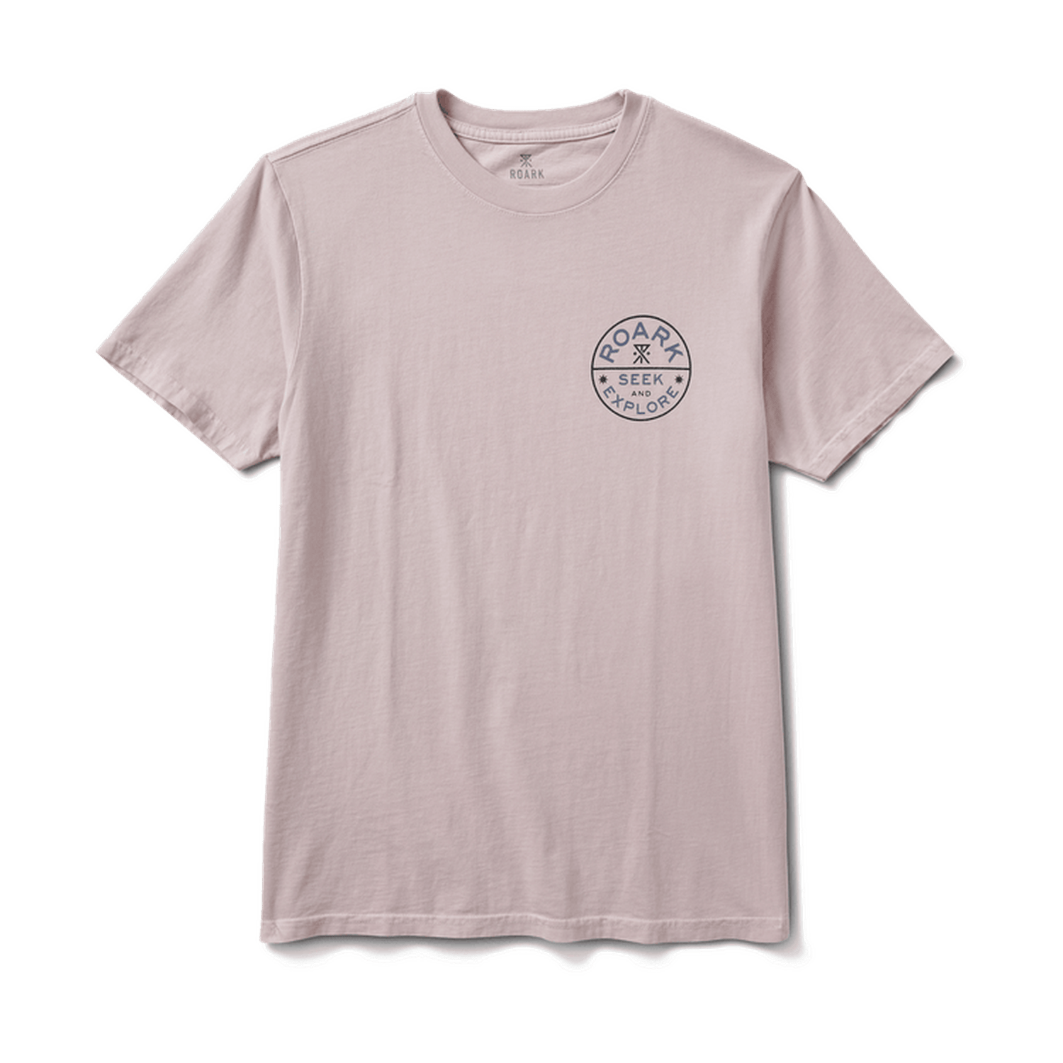 Roark 01. MENS APPAREL - MENS T-SHIRTS - MENS T-SHIRT SS Men's Seek & Explore Signet Premium Tee DUV DUSTY VIOLET