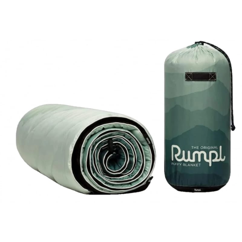 Rumpl HARDGOODS - CAMP|HIKE|TRAVEL - BLANKETS Printed Original Puffy Blanket CASCADE FADE - GREEN 1P