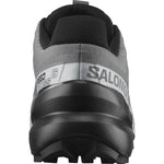 Salomon 04. MENS FOOTWEAR - MENS SHOES - MENS SHOES RUNNING Men's Speedcross 6 Trail Running Shoes QUIET SHADE|BLACK|PEARL BLUE