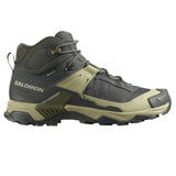 Salomon 04. MENS FOOTWEAR - MENS BOOTS - MENS BOOTS HIKING Men's X Ultra 5 Mid GTX Hiking Boot PEAT|GRAY GREEN|BLUE NIGHTS