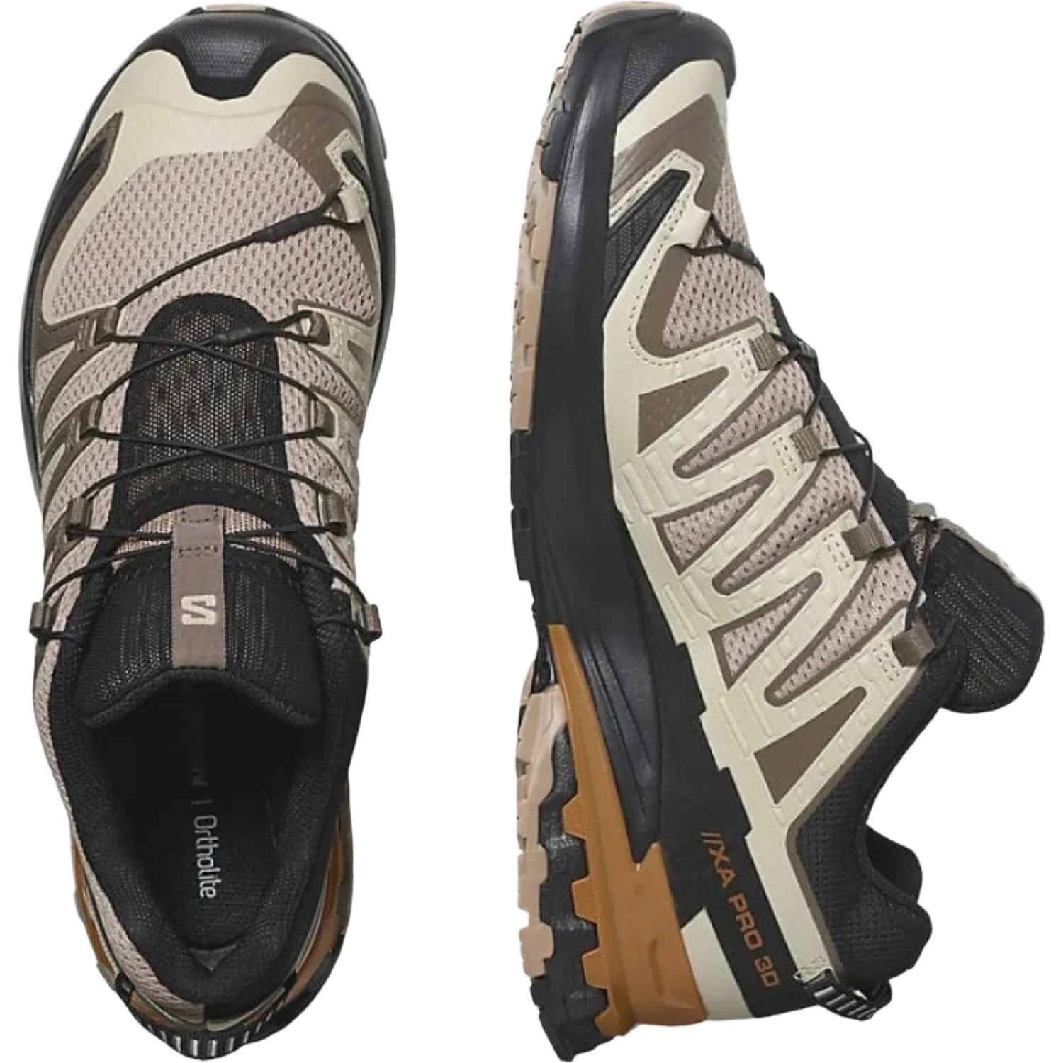 Salomon 04. MENS FOOTWEAR - MENS SHOES - MENS SHOES RUNNING Men's XA Pro 3D V9 NATURAL|BLACK|SUGAR ALMOND