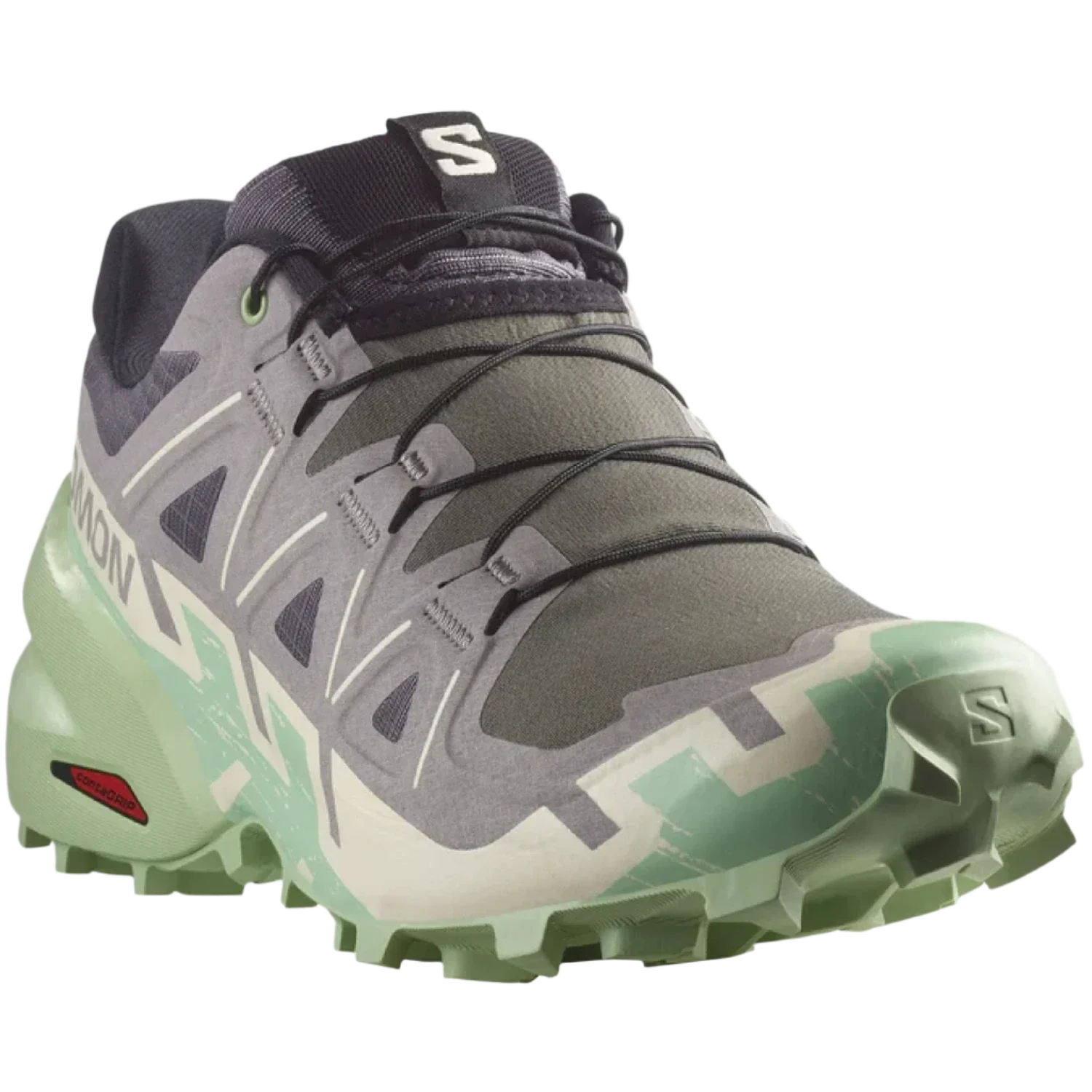 Salomon 05. WOMENS FOOTWEAR - WOMENS SHOES - WOMENS SHOES RUNNING Women's Speedcross 6 CASTLEROCK|VANILLA ICE|SMOKE GREEN