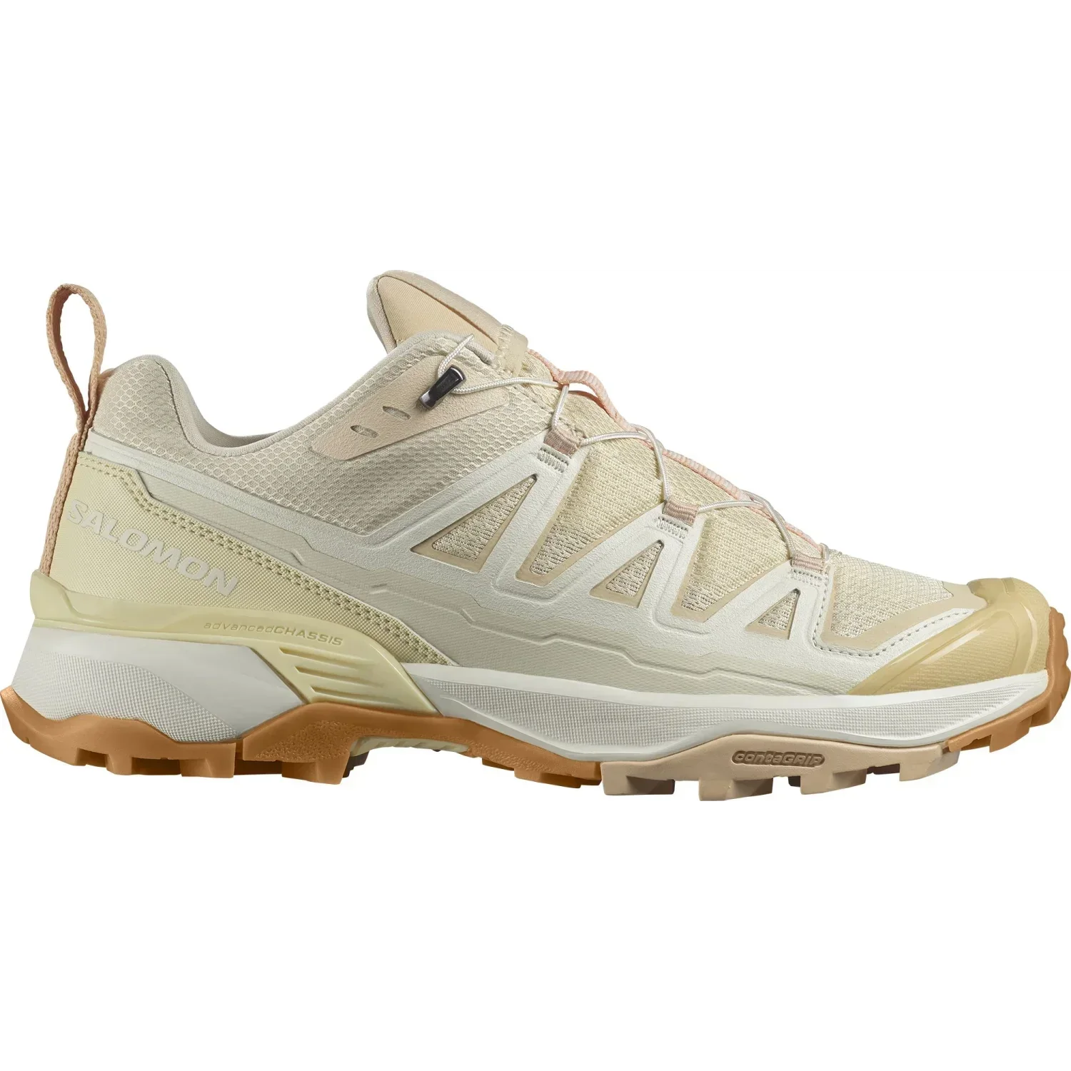 Salomon WOMENS FOOTWEAR - WOMENS SHOES - WOMENS SHOES RUNNING Women's X Ultra 360 Edge Hiking Shoes WHEAT|SHORTBREAD|PEACH QUARTZ