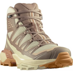 Salomon 05. WOMENS FOOTWEAR - WOMENS BOOTS - WOMENS BOOTS HIKING Women's X Ultra 360 Edge Mid SHORTBREAD|RAW UMBER|PRAIRIE SUNSET