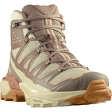 Salomon 05. WOMENS FOOTWEAR - WOMENS BOOTS - WOMENS BOOTS HIKING Women's X Ultra 360 Edge Mid SHORTBREAD|RAW UMBER|PRAIRIE SUNSET