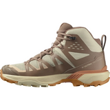 Salomon 05. WOMENS FOOTWEAR - WOMENS BOOTS - WOMENS BOOTS HIKING Women's X Ultra 360 Edge Mid SHORTBREAD|RAW UMBER|PRAIRIE SUNSET