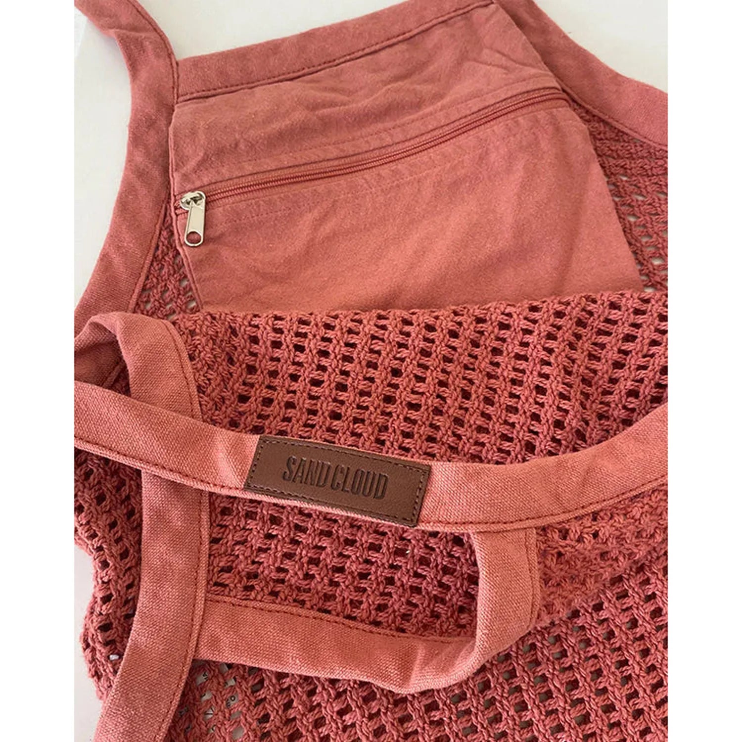 Sandcloud 09. PACKS|LUGGAGE - PACK|CASUAL - WAIST|SLING|MESSENGER|PURSE Women's Net Market Bag TERRACOTTA