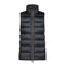 Save The Duck 02. WOMENS APPAREL - WOMENS VEST - WOMENS VEST INSULATED Women's Coral Puffer Vest EBONY GREY