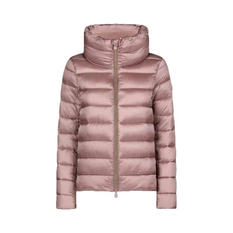 SAVE THE DUCK 02. WOMENS APPAREL - WOMENS JACKETS - WOMENS JACKETS INSULATED Women's Elsie Puffer Jacket MISTY ROSE