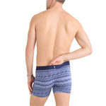 Saxx 01. MENS APPAREL - MENS UNDERWEAR - MENS UNDERWEAR Droptemp Cooling Cotton Boxer Brief Fly NHS 19TH HOLE STRIPE-BLUE