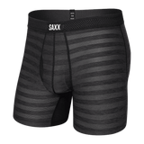 Saxx 01. MENS APPAREL - MENS UNDERWEAR - MENS UNDERWEAR Men's Droptemp Cooling Cotton Boxer Brief Fly BLH BLACK HEATHER