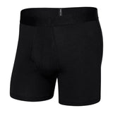 Saxx 01. MENS APPAREL - MENS UNDERWEAR - MENS UNDERWEAR Men's Droptemp Cooling Cotton Boxer Brief Fly BLK BLACK