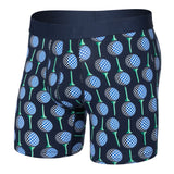 Saxx 01. MENS APPAREL - MENS UNDERWEAR - MENS UNDERWEAR Men's Droptemp Cooling Cotton Boxer Brief Fly HVB HAVE A BALL-MARITIME