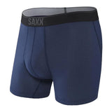 Saxx 01. MENS APPAREL - MENS UNDERWEAR - MENS UNDERWEAR Men's Quest Boxer Brief MB2 MIDNIGHT BLUE II