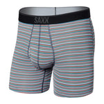 Saxx 01. MENS APPAREL - MENS UNDERWEAR - MENS UNDERWEAR Men's Quest Boxer Brief WSM WILD STRIPE | MULTI