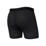 Saxx 01. MENS APPAREL - MENS UNDERWEAR - MENS UNDERWEAR Men's Quest Quick-Dry Mesh Boxer Brief BL2 BLACK II