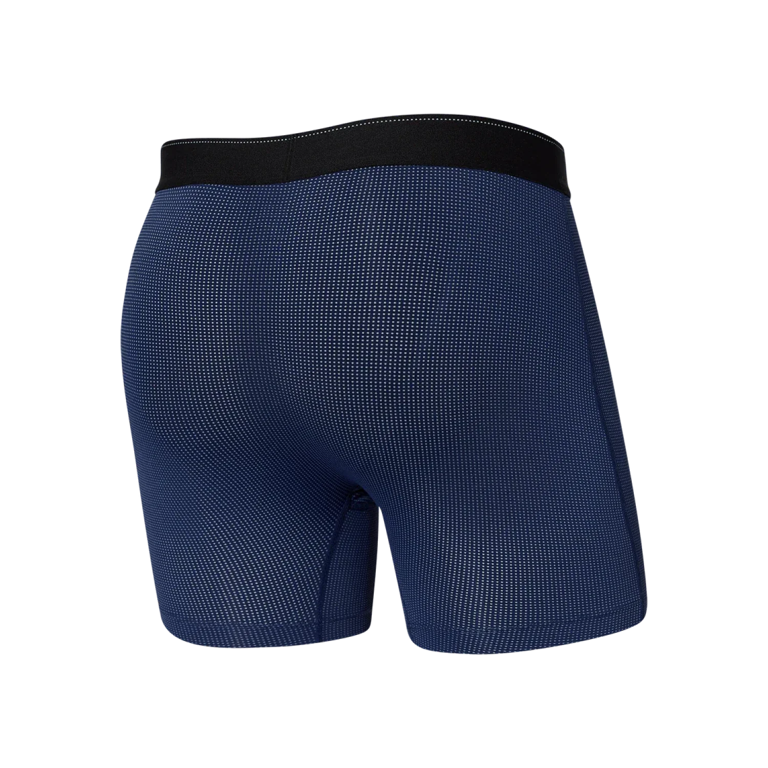 Saxx 01. MENS APPAREL - MENS UNDERWEAR - MENS UNDERWEAR Men's Quest Quick-Dry Mesh Boxer Brief MB2 MIDNIGHT BLUE II