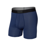 Saxx 01. MENS APPAREL - MENS UNDERWEAR - MENS UNDERWEAR Men's Quest Quick-Dry Mesh Boxer Brief MB2 MIDNIGHT BLUE II