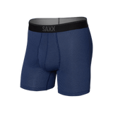Saxx 01. MENS APPAREL - MENS UNDERWEAR - MENS UNDERWEAR Men's Quest Quick-Dry Mesh Boxer Brief MB2 MIDNIGHT BLUE II