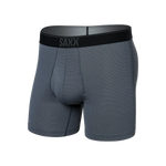 Saxx 01. MENS APPAREL - MENS UNDERWEAR - MENS UNDERWEAR Men's Quest Quick-Dry Mesh Boxer Brief TUB TURBULENCE