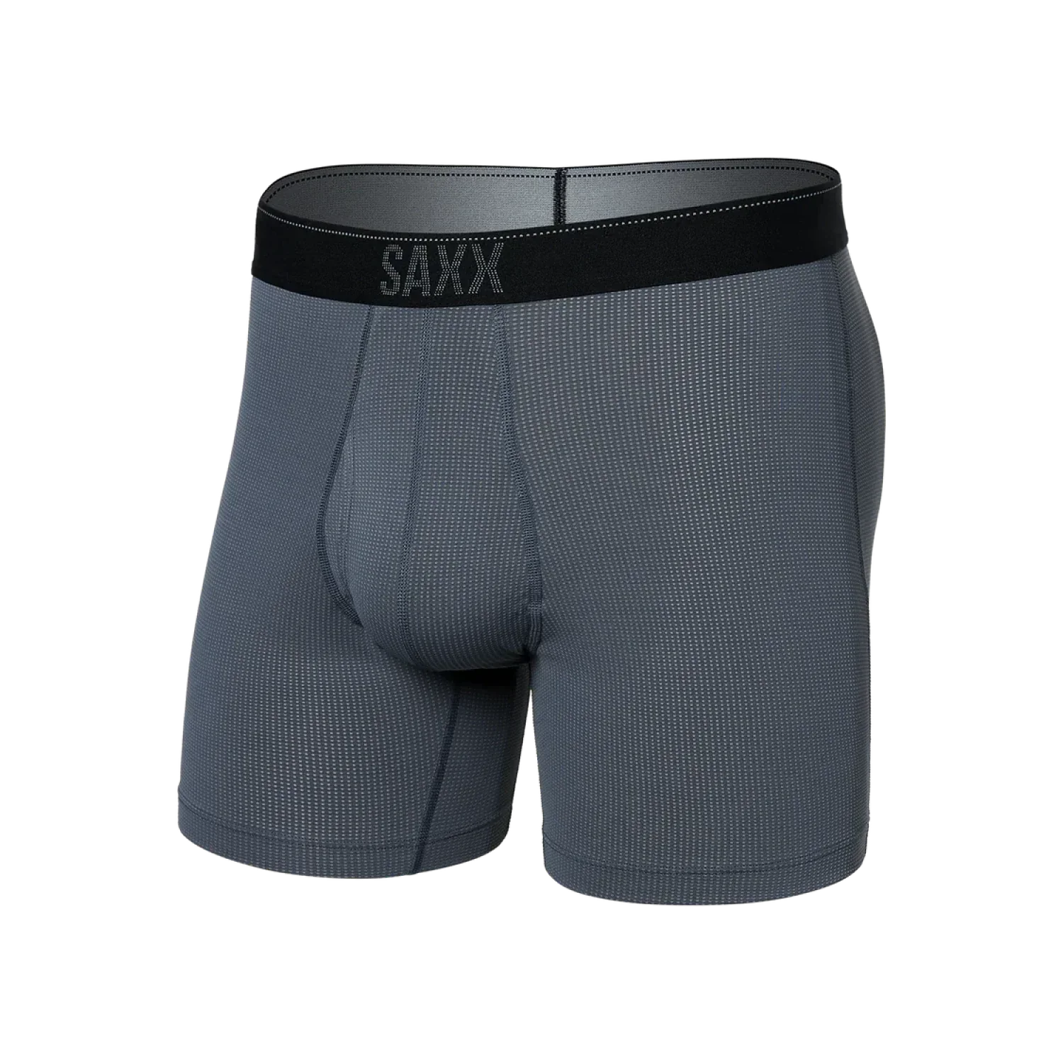 Saxx 01. MENS APPAREL - MENS UNDERWEAR - MENS UNDERWEAR Men's Quest Quick-Dry Mesh Boxer Brief TUB TURBULENCE