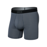 Saxx 01. MENS APPAREL - MENS UNDERWEAR - MENS UNDERWEAR Men's Quest Quick-Dry Mesh Boxer Brief TUB TURBULENCE