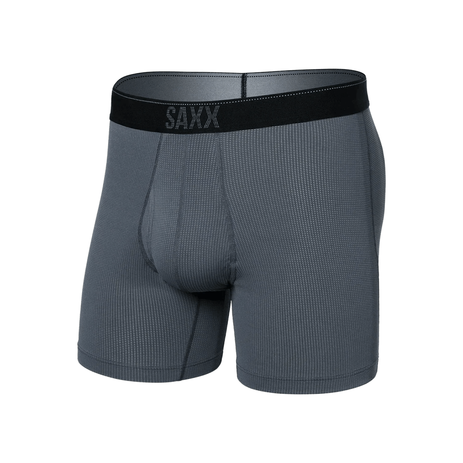 Saxx 01. MENS APPAREL - MENS UNDERWEAR - MENS UNDERWEAR Men's Quest Quick-Dry Mesh Boxer Brief TUB TURBULENCE