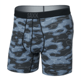 Saxx 01. MENS APPAREL - MENS UNDERWEAR - MENS UNDERWEAR Men's Quest Quick-Dry Mesh Boxer Brief WAC WATERDROP CAMO-BLACK