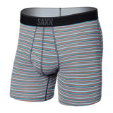 Saxx 01. MENS APPAREL - MENS UNDERWEAR - MENS UNDERWEAR Men's Quest Quick-Dry Mesh Boxer Brief WSM WILD STRIPE | MULTI