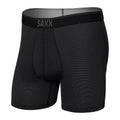 Men’s Quest Quick-Dry Mesh Boxer Brief Fly Saxx - BLK BLACK