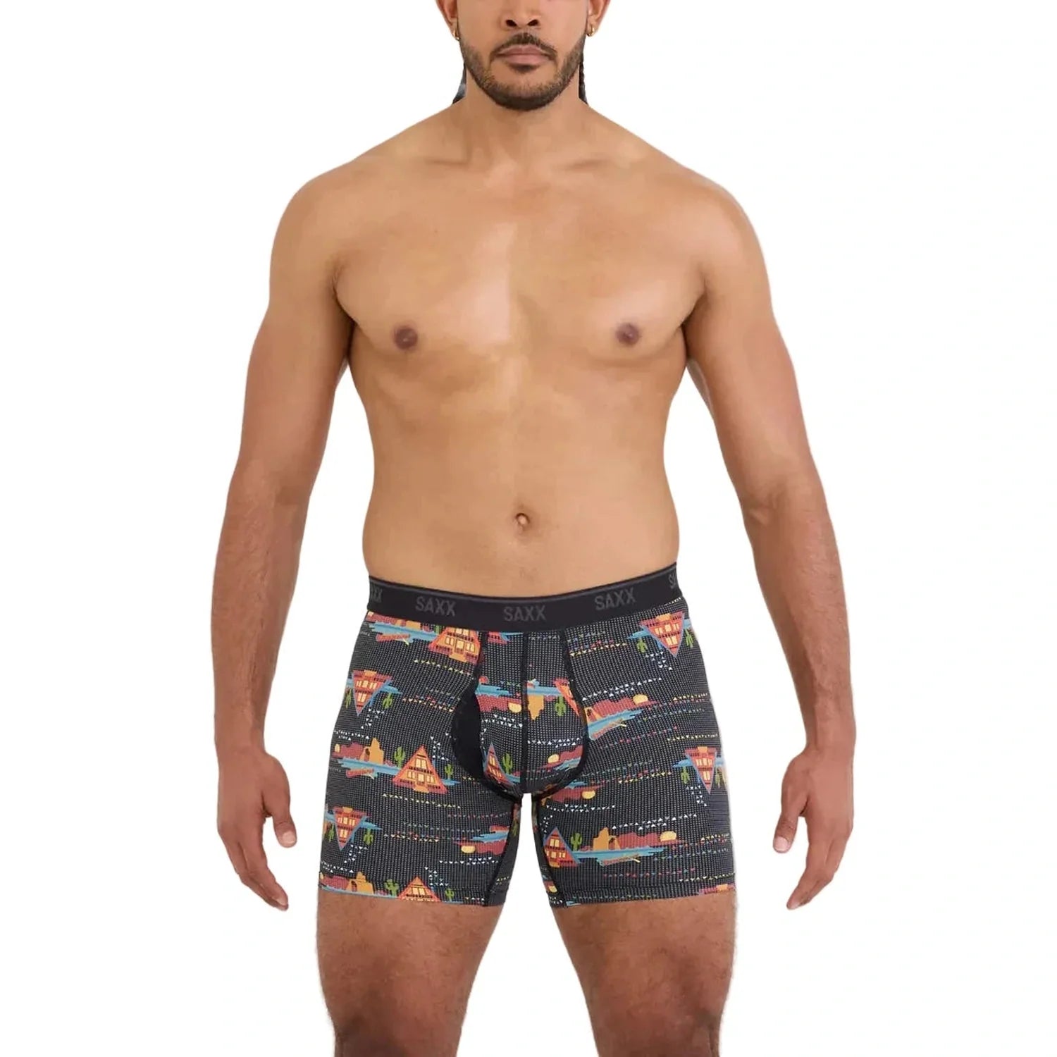 Men’s Quest Quick-Dry Mesh Performance Boxer Brief 6’’ Saxx