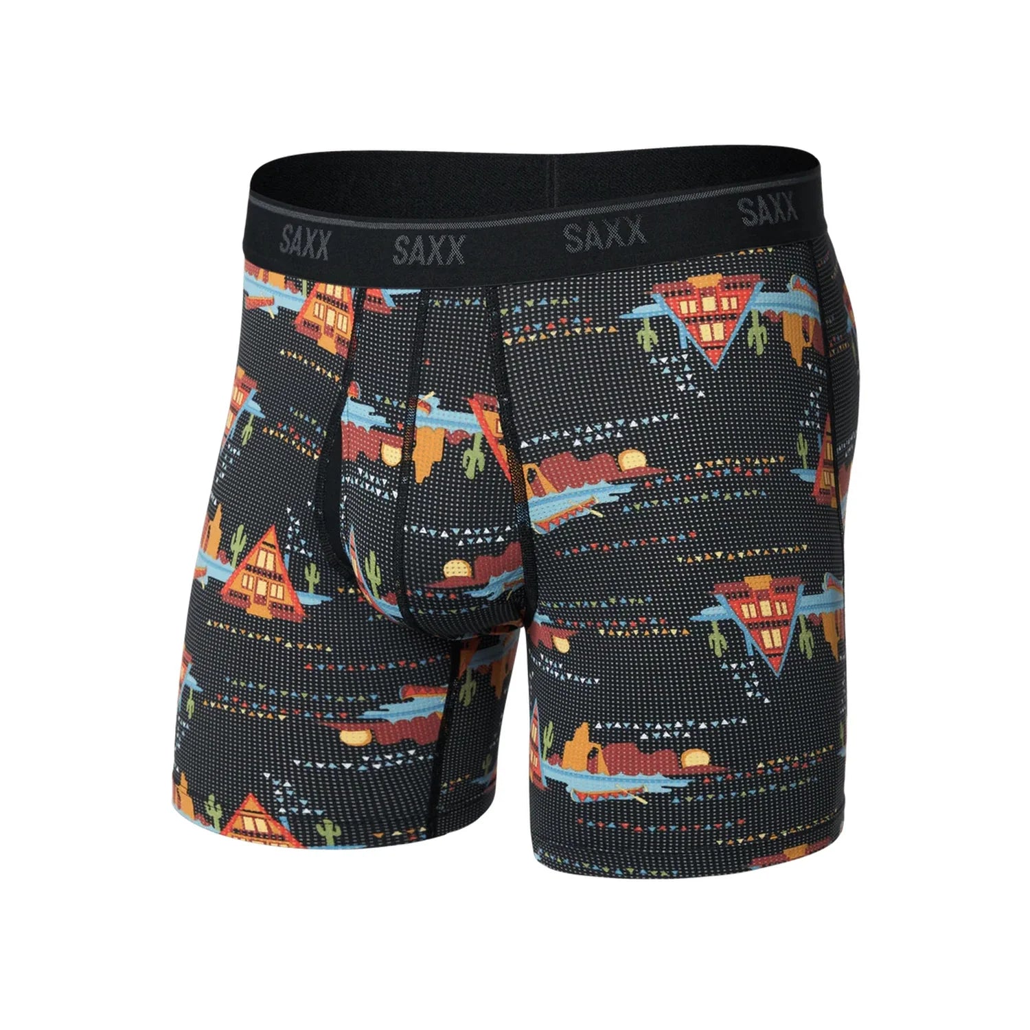 Men’s Quest Quick-Dry Mesh Performance Boxer Brief 6’’ Saxx