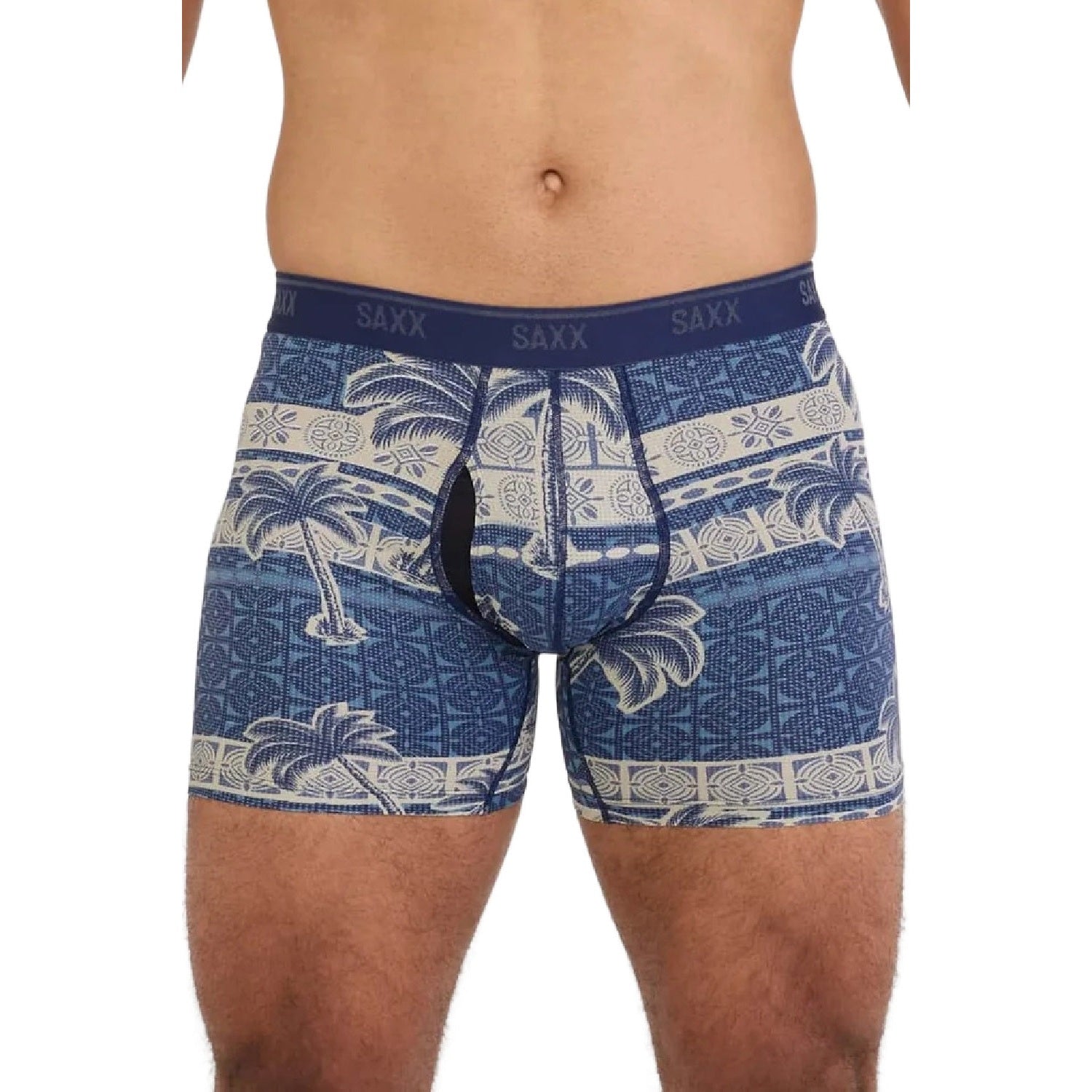 Men’s Quest Quick-Dry Mesh Performance Boxer Brief 6’’ Saxx