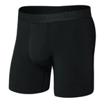 Men’s Smooth Luxe Micro Modal Boxer Brief 6’’ Saxx - BLACK