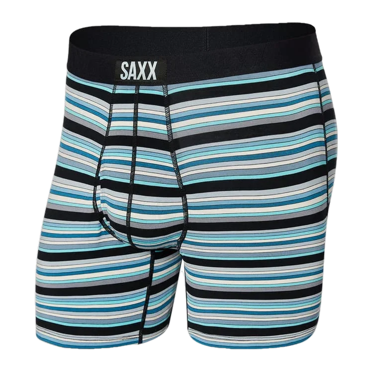 Saxx 01. MENS APPAREL - MENS UNDERWEAR - MENS UNDERWEAR Men's Ultra Super Soft Boxer Brief DSB DESERT STRIPE | BLUE