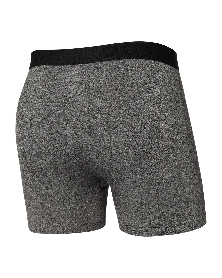 Saxx 01. MENS APPAREL - MENS UNDERWEAR - MENS UNDERWEAR Men's Ultra Super Soft Boxer Brief SAP SALT & PEPPER