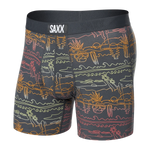 Saxx 01. MENS APPAREL - MENS UNDERWEAR - MENS UNDERWEAR Men's Ultra Super Soft Boxer Brief BBB BLACK BLACK XXL