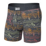 Saxx 01. MENS APPAREL - MENS UNDERWEAR - MENS UNDERWEAR Men's Ultra Super Soft Boxer Brief BBB BLACK BLACK XXL